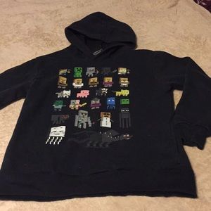 Minecraft size 7/8 Boys sweatshirt/hoodie